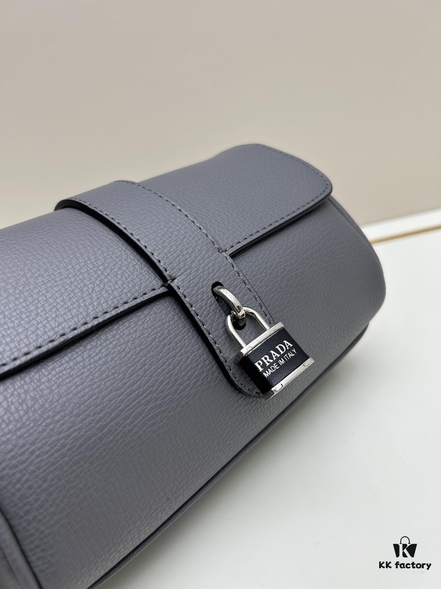 6930bda46e68136f4d9aec56 Exclusive Launch - High-Quality Prada-style Lock Bag, Palm Grain Leather, Soft and Thick Texture, Adjustable Chain & Shoulder Strap