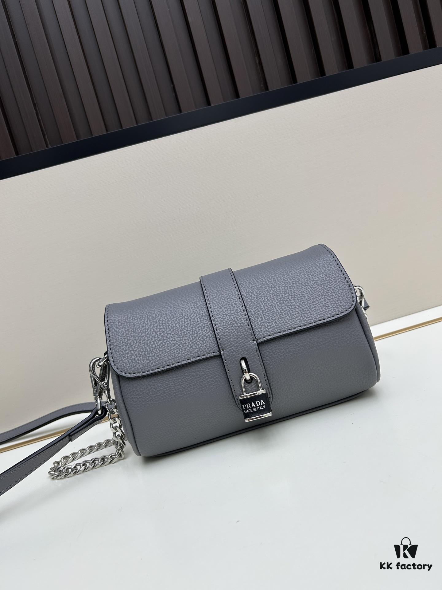 6930bda56e68136f4d9aec59 Exclusive Launch - High-Quality Prada-style Lock Bag, Palm Grain Leather, Soft and Thick Texture, Adjustable Chain & Shoulder Strap