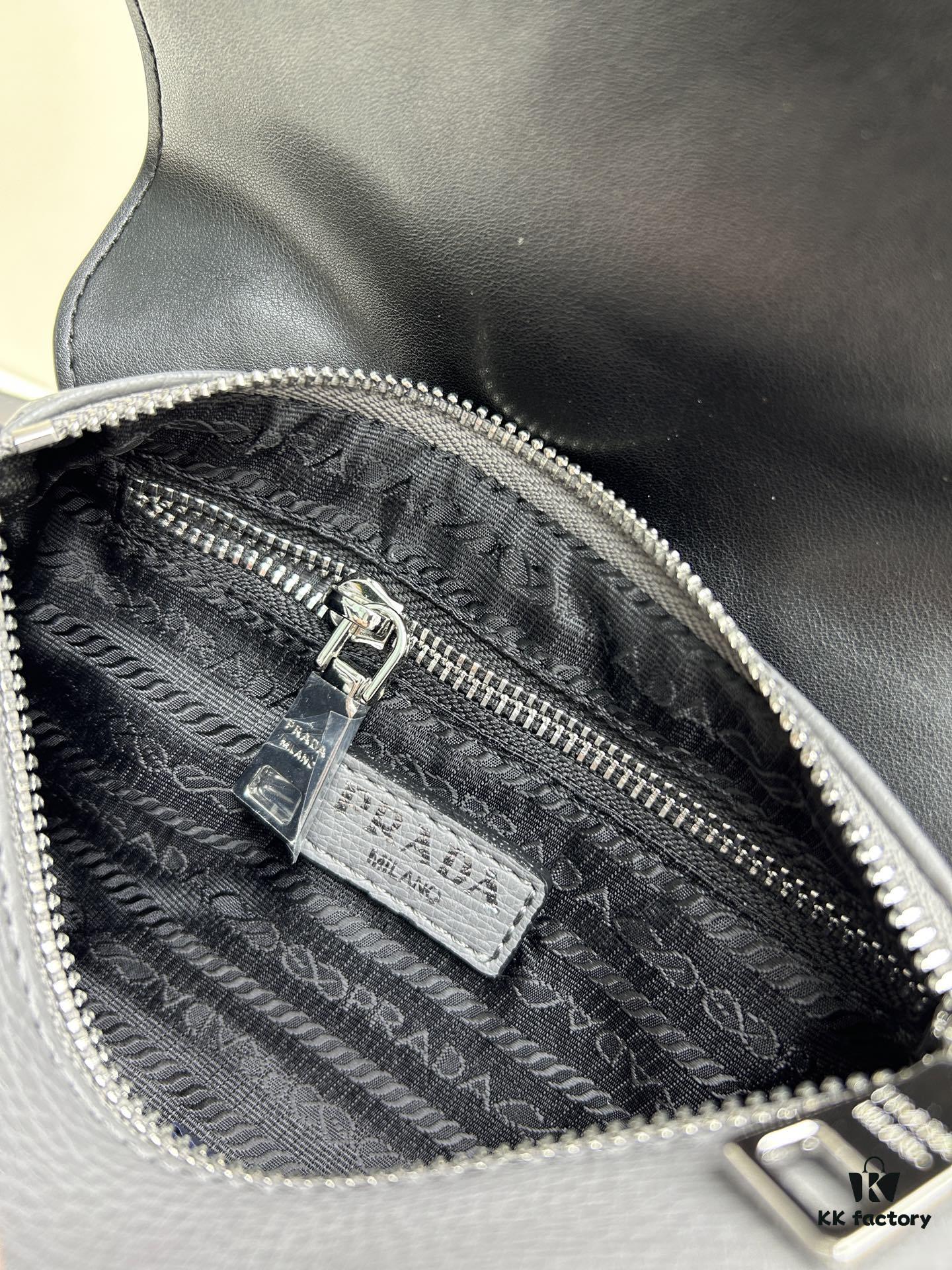 6930bda86e68136f4d9aec5b Exclusive Launch - High-Quality Prada-style Lock Bag, Palm Grain Leather, Soft and Thick Texture, Adjustable Chain & Shoulder Strap