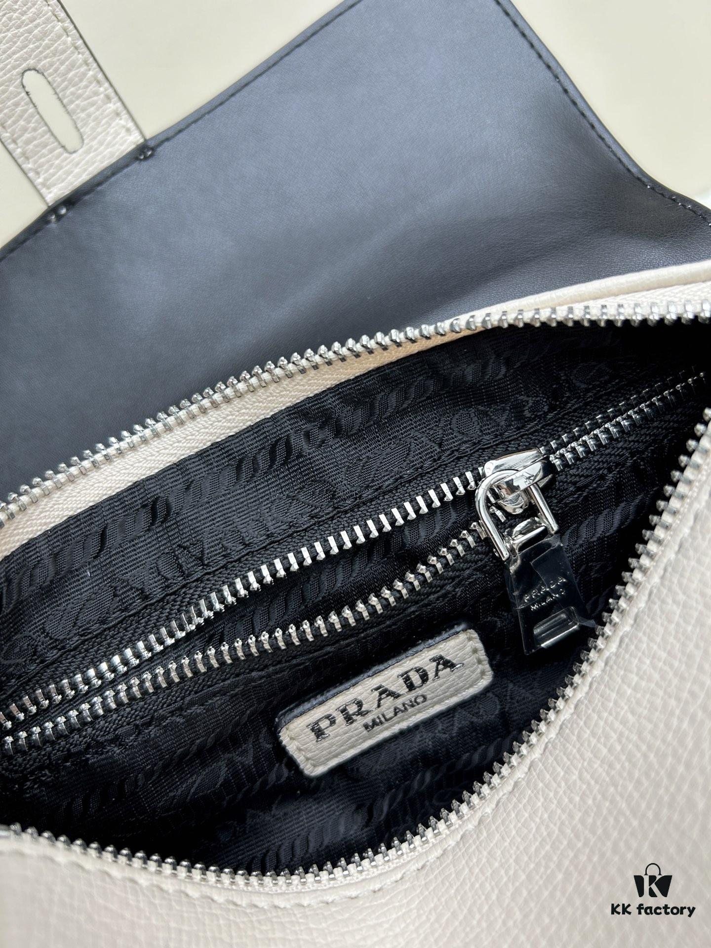 6930bdb36e68136f4d9aec6e Exclusive Launch - High-Quality Prada-style Lock Bag, Palm Grain Leather, Soft and Thick Texture
