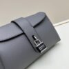 Exclusive Launch - High-Quality Prada-Style Flip Top Bag, Bestselling 2025 Fashion Crossbody with Dual Straps, Genuine Deer-Grain Calfskin