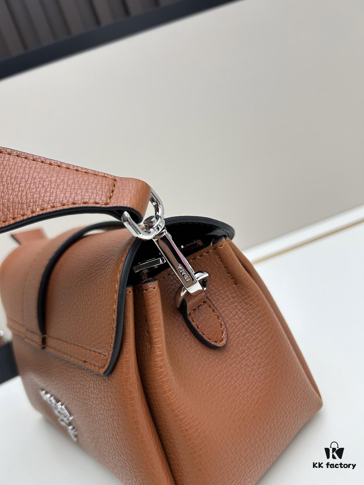 6930bdc66e68136f4d9aec89 Exclusive Launch - High-Quality Prada-Style Flip Top Bag, Bestselling Flap Design with Dual Shoulder Straps, Genuine Deer-Textured Calfskin, 2025 Fashion All-Season Women's Handbag