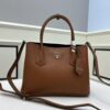 6930bdf76e68136f4d9aecd3 Upgraded Large Size 🌹 Prada PRADA New Arrival (Large Version) Fine Peccary Grain Leather DoubleBag Tote
