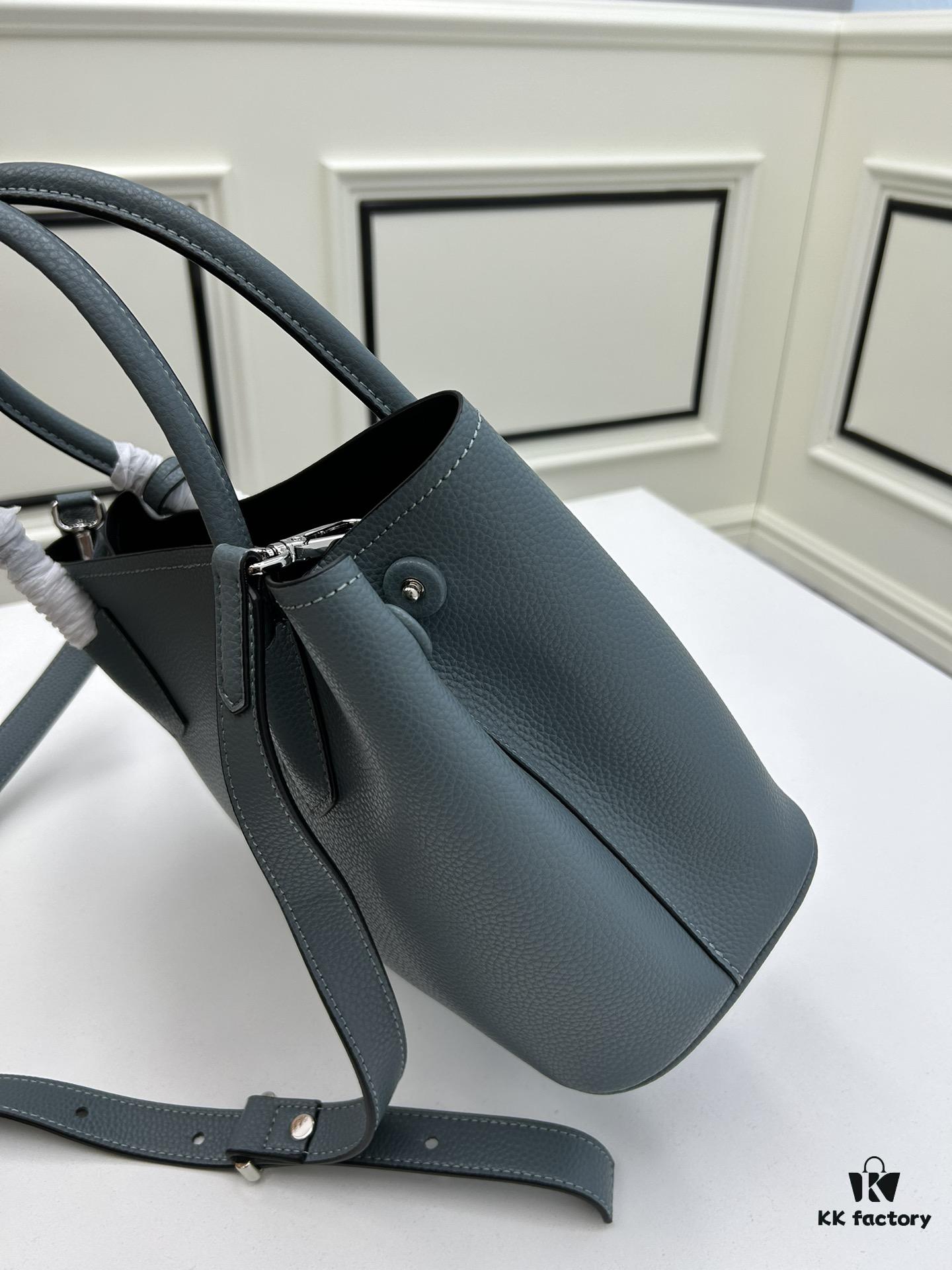 6930be006e68136f4d9aece2 Upgraded Large Size 🌹 PRADA Double Bag Series Shopping Tote, New Arrival (Large Version), Fine Imported Crisply Textured Calfskin Leather