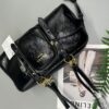 Prada New Dangle Handbag in Oil-Waxed Leather, Top Handle or Shoulder Bag