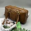 Prada New Dangle Handbag in Oil-Waxed Leather, Tote and Shoulder Bag