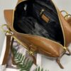 Prada New Dangle Handbag in Oil-Waxed Leather, Tote and Shoulder Bag