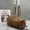 Prada New Dangle Handbag in Oil-Waxed Leather, Tote and Shoulder Bag