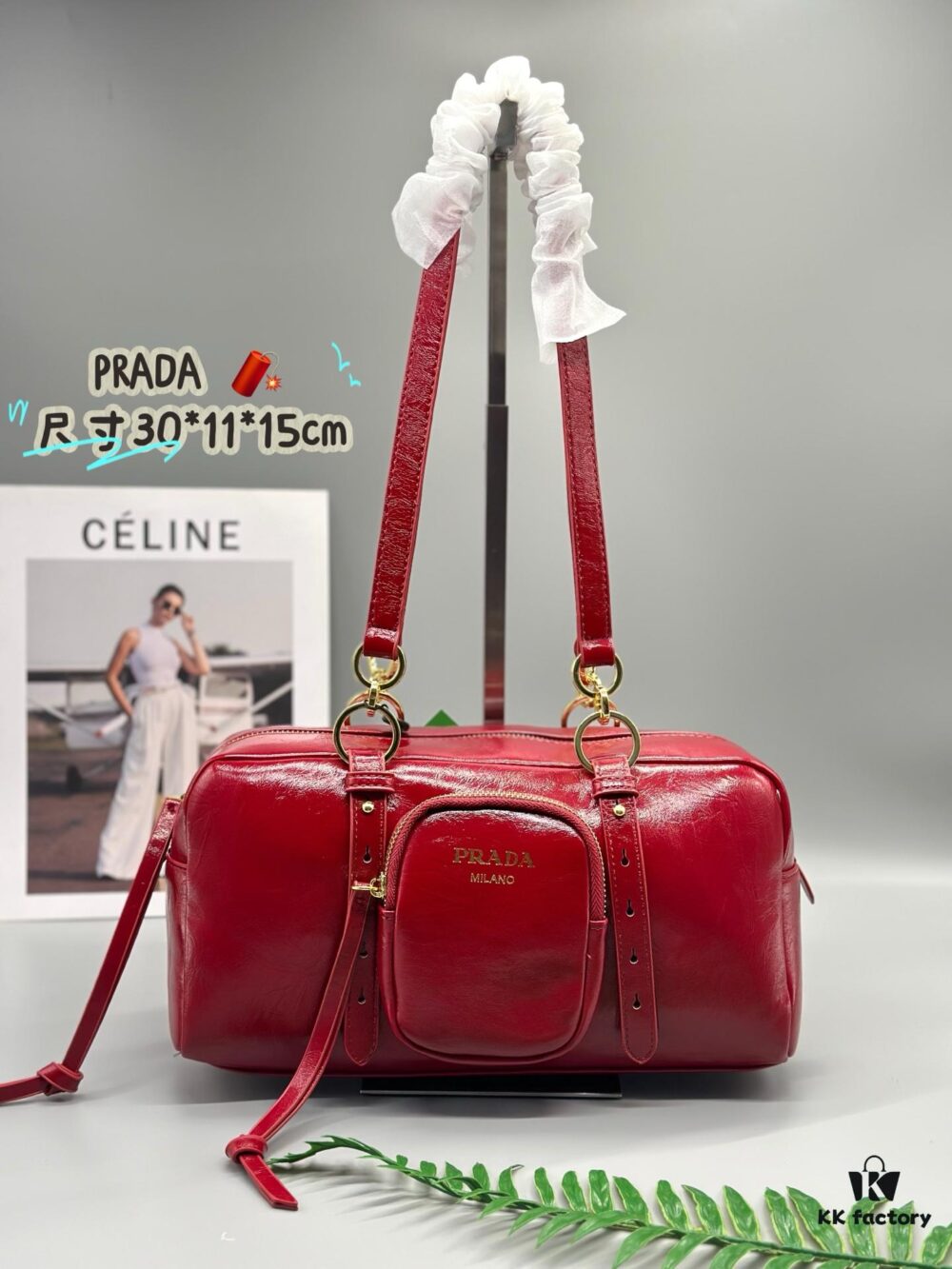 6930be306e68136f4d9aed30 Prada New Dangle Handbag in Oil-Waxed Leather, Tote and Shoulder Bag