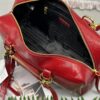 Prada New Dangle Handbag in Oil-Waxed Leather, Tote and Shoulder Bag