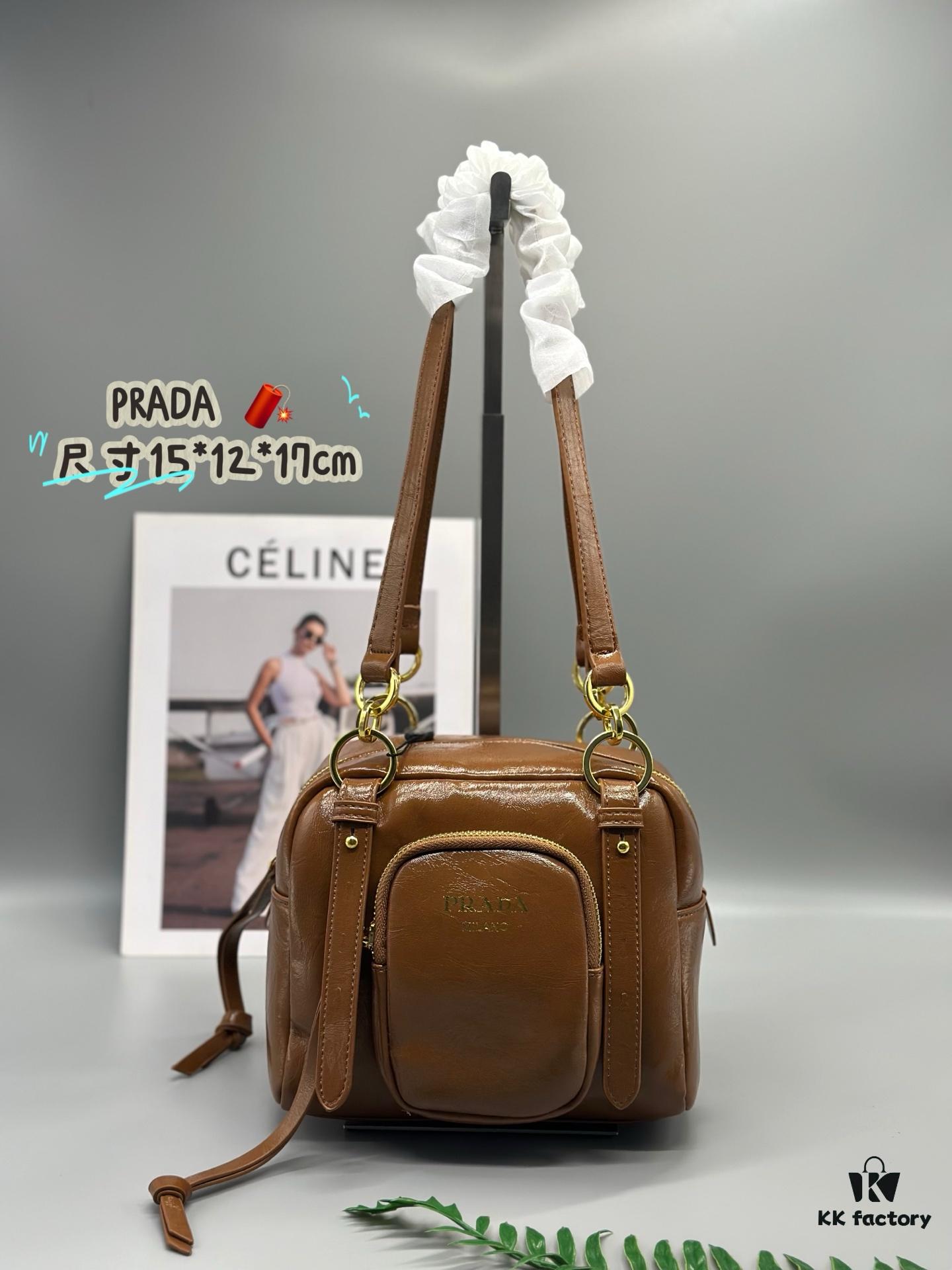 6930be376e68136f4d9aed3a Prada Soft Lux Cube Handbag - New Arrival