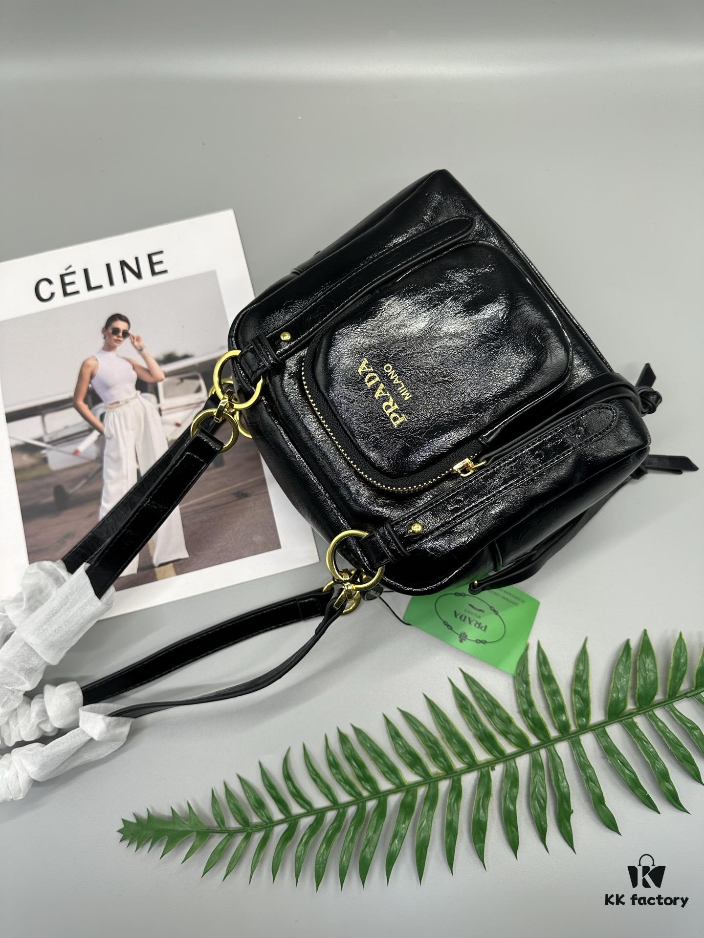 6930be406e68136f4d9aed48 Prada Soft Lux Cube Handbag - New Arrival