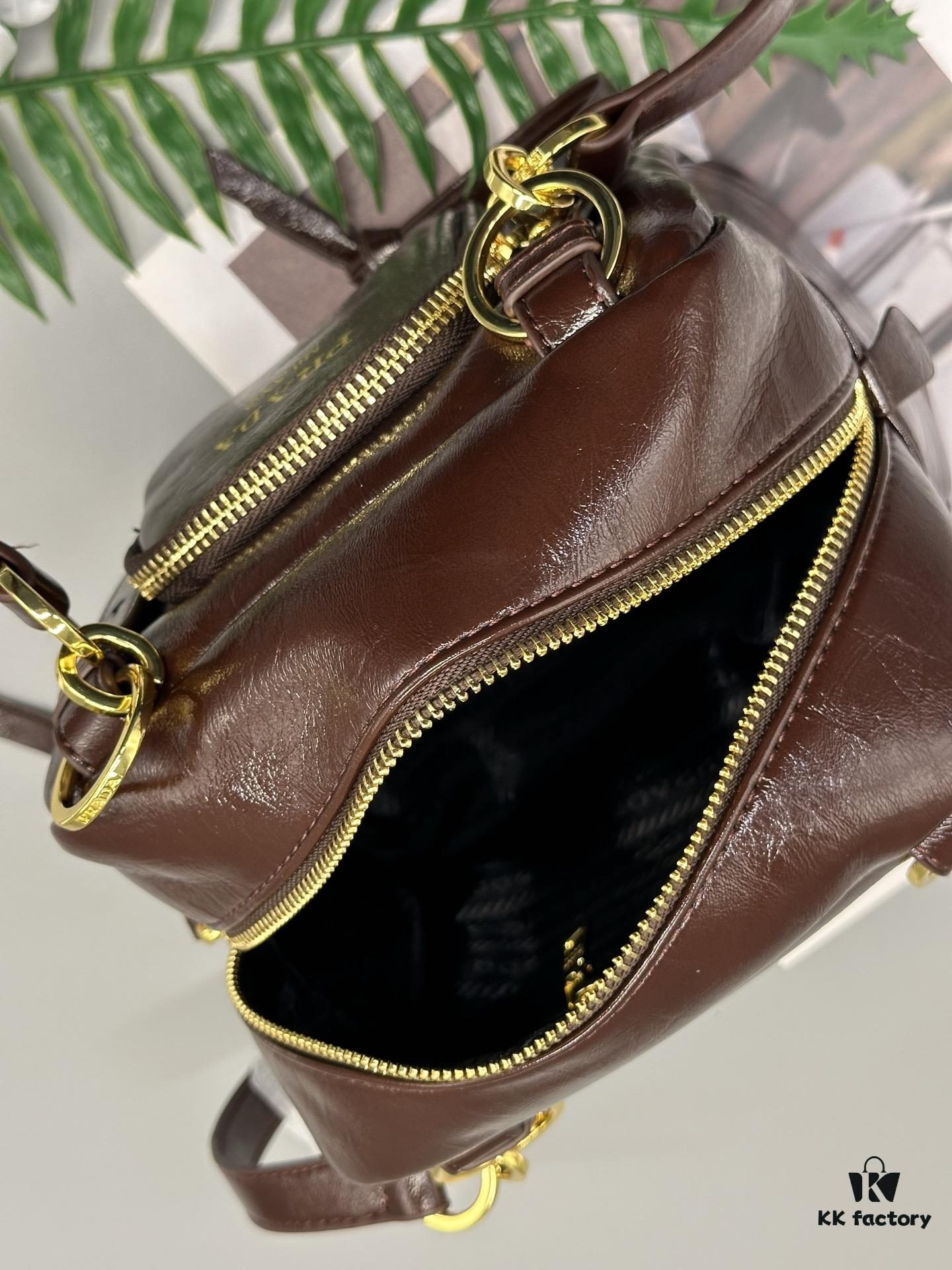6930be436e68136f4d9aed4d Prada Soft Lux Cube Handbag - New Arrival
