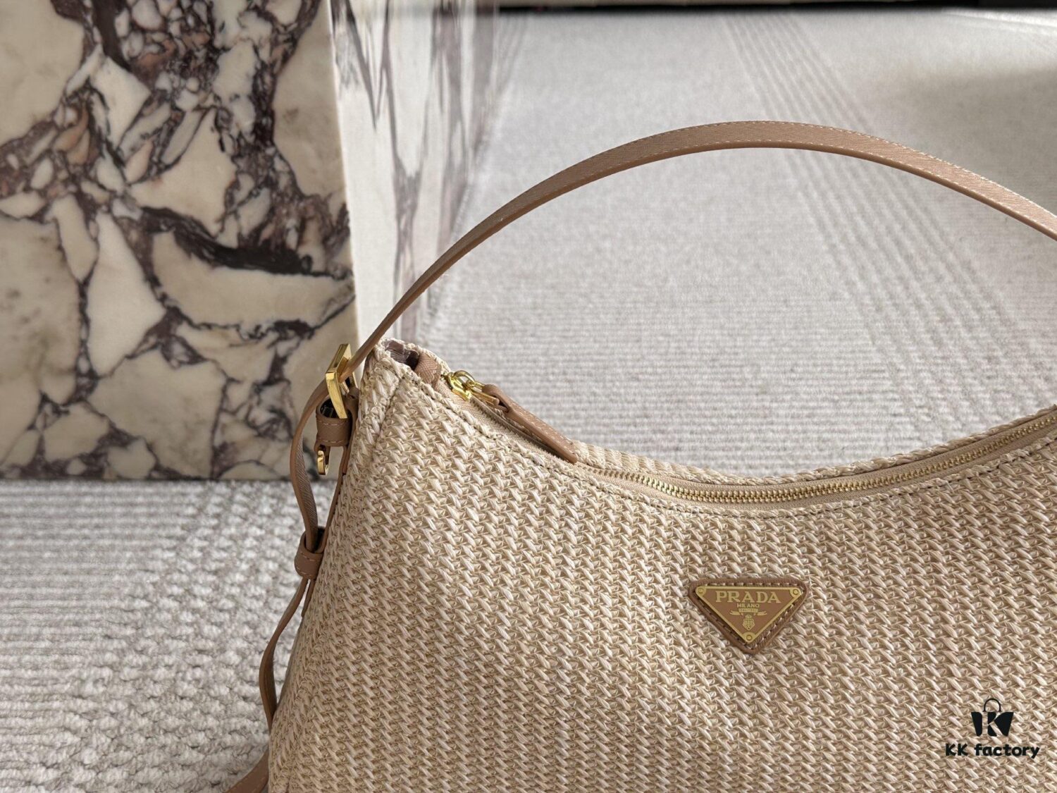 6930be476e68136f4d9aed52 Prada Woven Shopping Tote – A Summer Essential for Every Fashion-Loving Girl