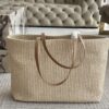 Prada Straw Shopping Bag