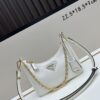 6930be5a6e68136f4d9aed6c PRADA Re-Edition NaplaK Women's Shoulder or Crossbody Bag in Enamel-Finished Calfskin with Box 🎁