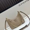 6930be666e68136f4d9aed7e PRADA Re-Edition NaplaK Women's Shoulder or Crossbody Bag in Enamel-Finished Calfskin with Box 🎁