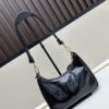 6930be696e68136f4d9aed81 Enamel Calfskin Leather Shoulder Bag with Box 🎁 PRADA Re-Edition NaplaK Women's Crossbody or Shoulder Bag