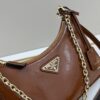 6930be6a6e68136f4d9aed82 PRADA Re-Edition NaplaK Women's Shoulder or Crossbody Bag in Enamel Leather with Box 🎁
