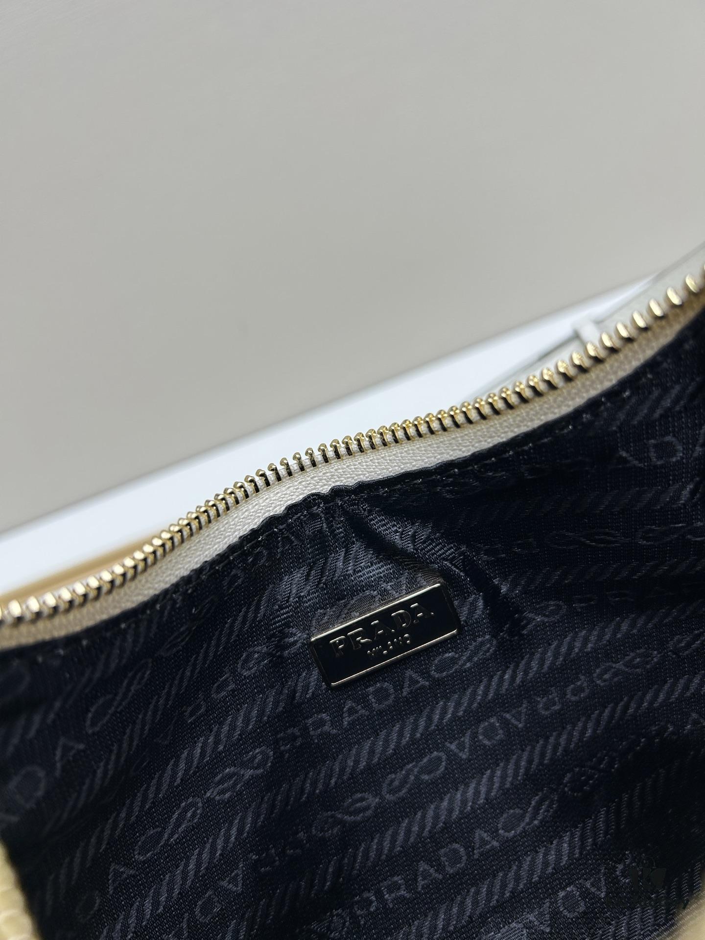 6930be786e68136f4d9aed9c PRADA Re-Edition NaplaK Women's Shoulder or Crossbody Bag in Enamel-Finished Calfskin with Box 🎁