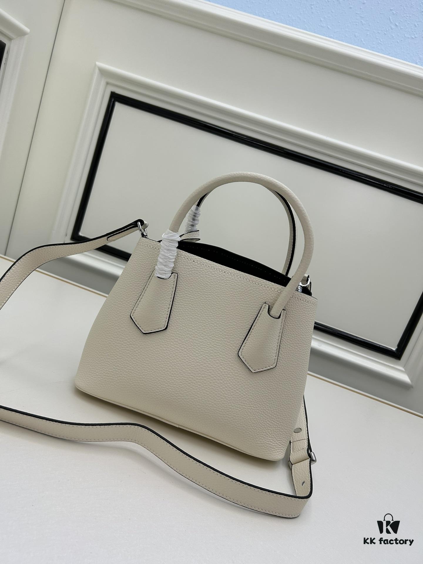 6930be8c6e68136f4d9aedbe PRADA New Arrival Mini Double Bag – Imported Calfskin with Refined Pebbled Texture, Elegant and Compact Design