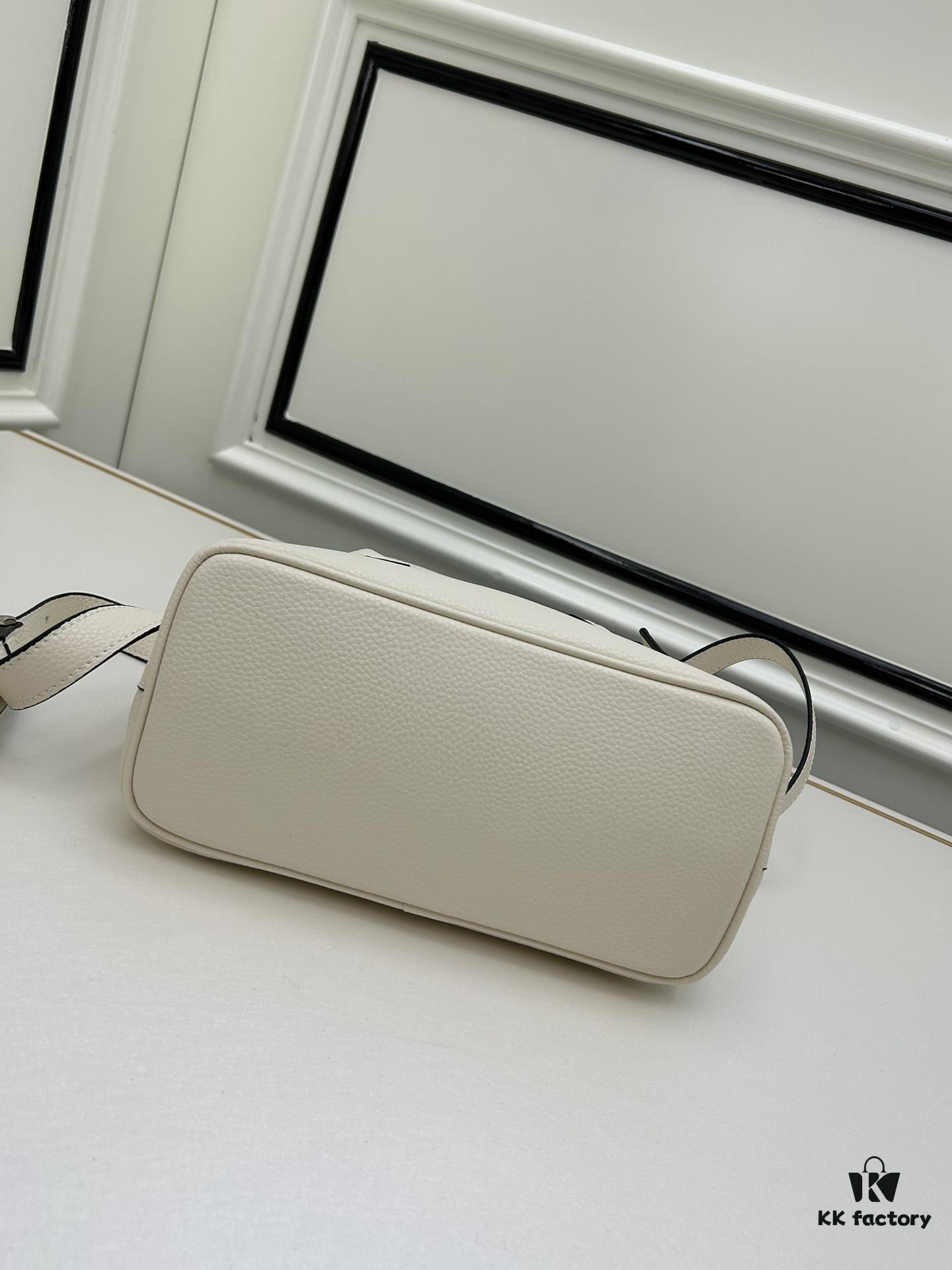 6930be8e6e68136f4d9aedc1 PRADA New Arrival Mini Double Bag – Imported Calfskin with Refined Pebbled Texture, Elegant and Compact Design