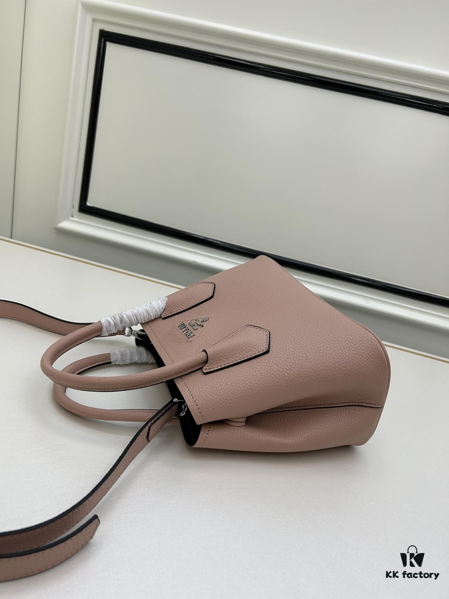6930be906e68136f4d9aedc2 PRADA New Arrival (Mini Size) – Exquisite Crushed Calf Leather Double Bag Mini Tote