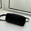 PRADA New Arrival Mini Double Bag - Smooth Crispy Calf Leather, Imported Textured Calfskin, Elegant and Minimalist Design with Iconic White Triangle Logo