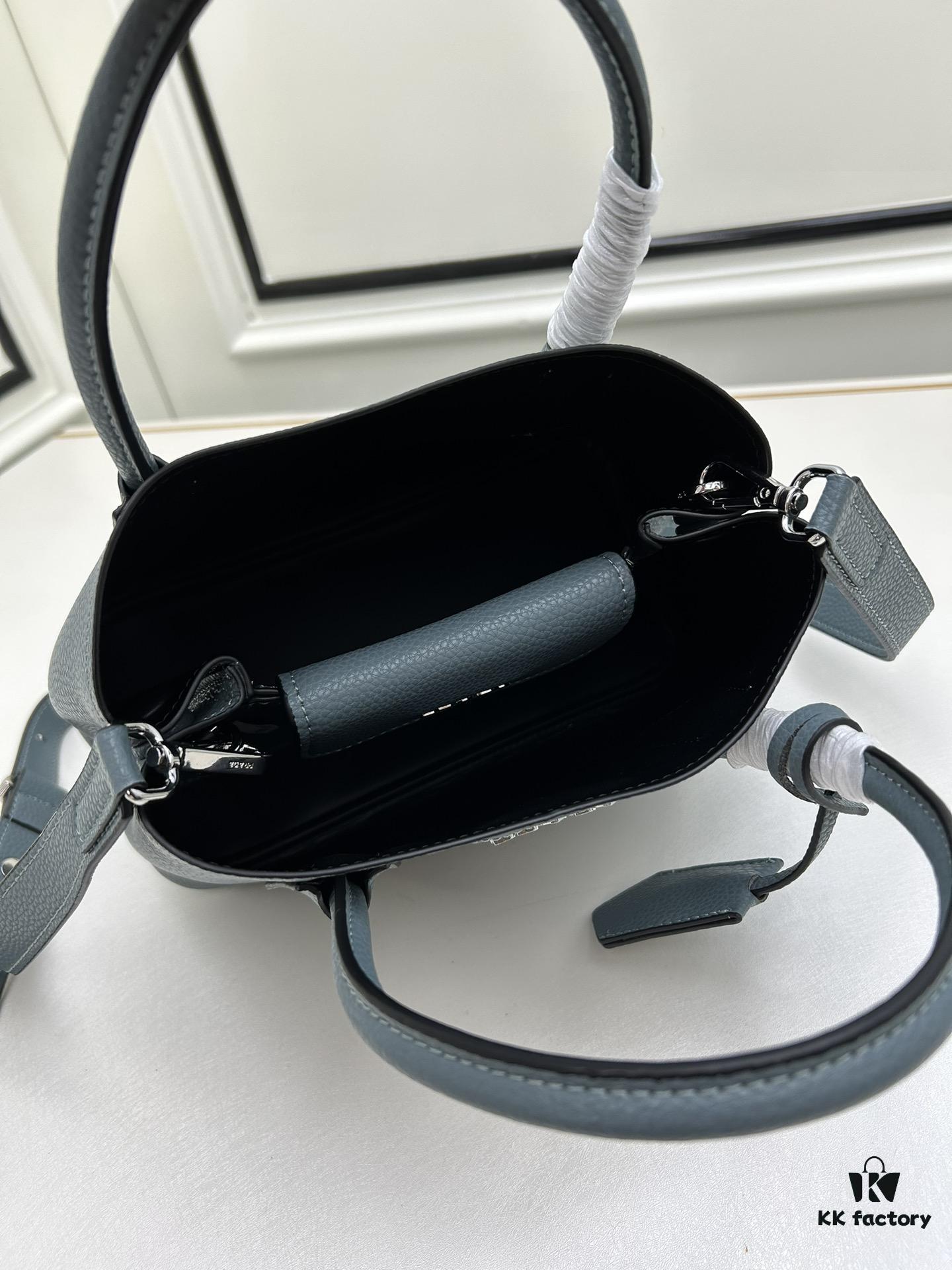 6930be986e68136f4d9aedd0 PRADA New Arrival (Mini Size) – Exquisite Saffiano Texture Handbag, 2023 Double Bag Mini Tote, Imported Saffiano Calfskin with Full Lambskin Lining