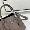 6930be9e6e68136f4d9aedd3 Prada New Arrival (Mini Size) Double Bag Mini Shopping Tote Fine Quilted Calfskin Leather 1BH442