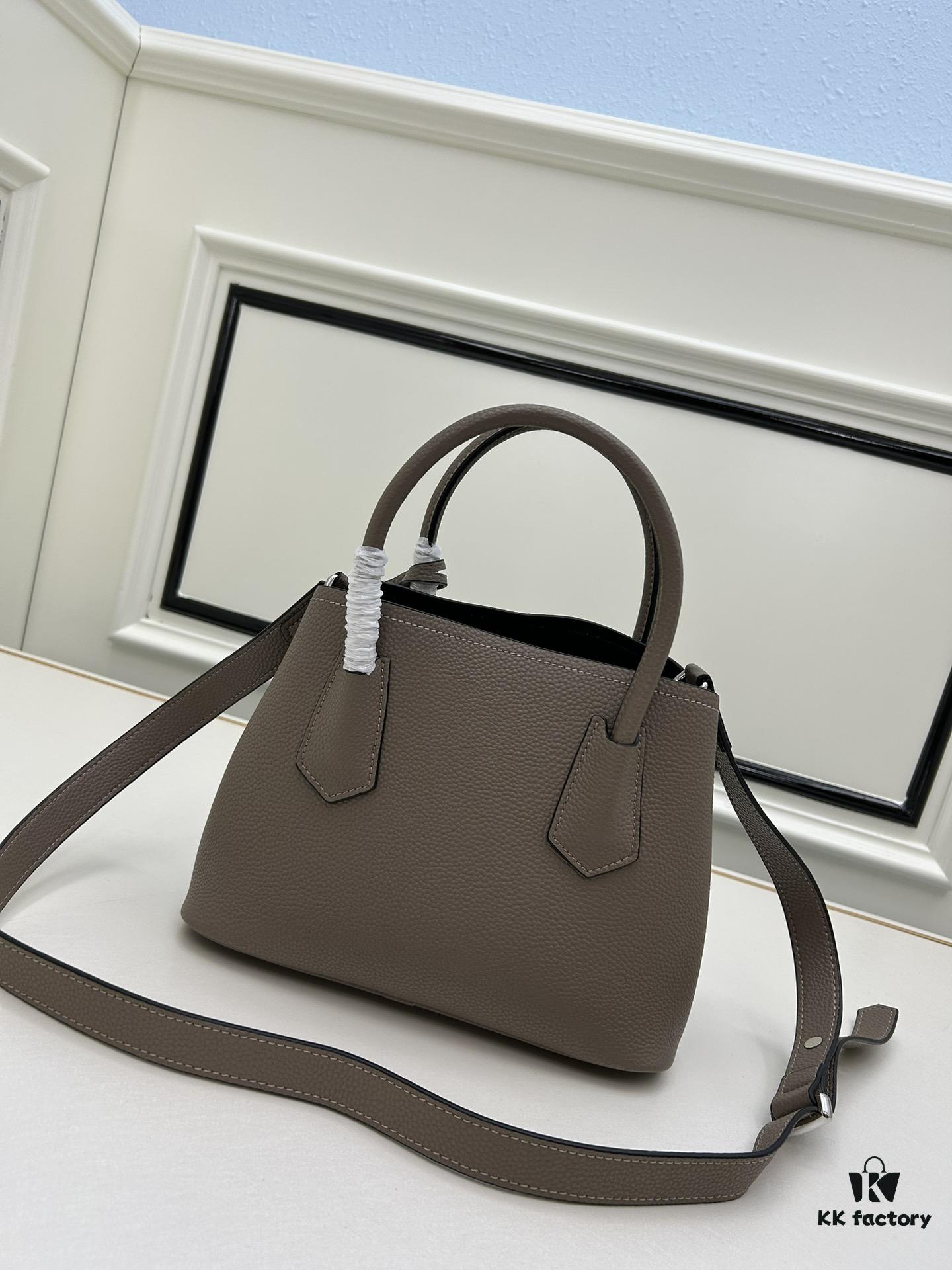 6930be9e6e68136f4d9aedd5 Prada New Arrival (Mini Size) Double Bag Mini Shopping Tote Fine Quilted Calfskin Leather 1BH442