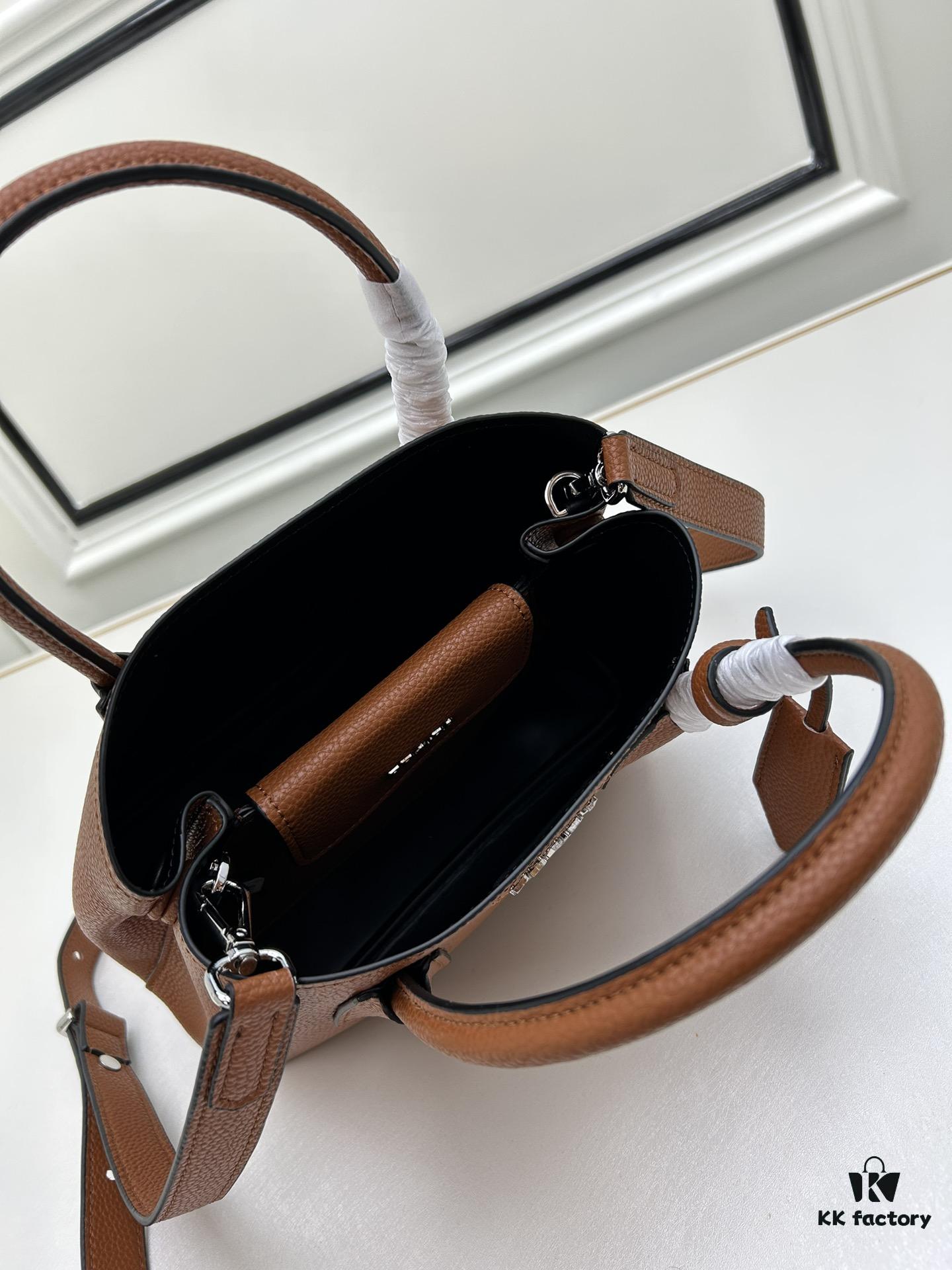 6930bea76e68136f4d9aeddf Prada PRADA New Arrival Mini Double Bag - Fine Pebbled Leather, 2023 Latest Design