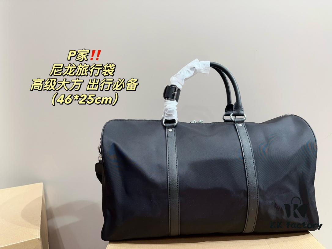 6930beac6e68136f4d9aedeb Prada Travel Bag - Hot Selling Large Capacity Luggage for Vacation and Travel