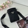 6930bec06e68136f4d9aee08 Prada Phone Bag with Exquisite Inlay Craftsmanship, Classic and Versatile Design, Actual Photo, 12*18