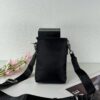 6930bec06e68136f4d9aee0a Prada Phone Bag with Exquisite Inlay Craftsmanship, Classic and Versatile Design, Actual Photo, 12*18