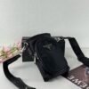 6930bec26e68136f4d9aee0b Prada Phone Bag with Exquisite Inlay Craftsmanship, Classic and Versatile Design, Actual Photo, 12*18
