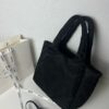 6930bed36e68136f4d9aee29 Prada Nylon Cotton Tote Bag (with Long Shoulder Strap)