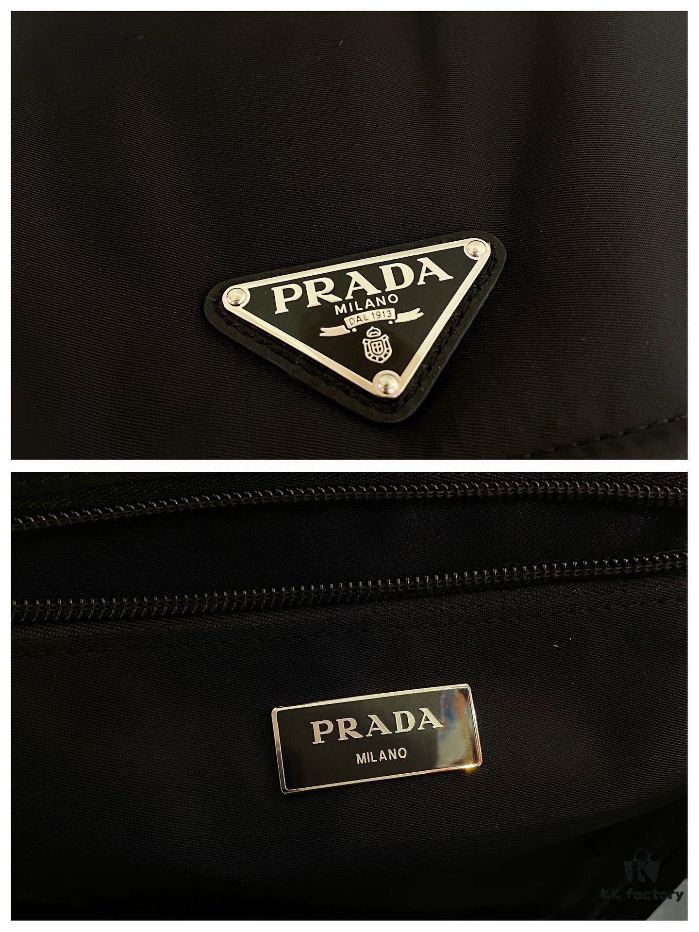 6930bed76e68136f4d9aee2e Prada New Arrival Upgrade Vintage-style Crossbody Bag Unisex 30*12*20cm