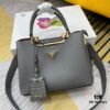 6930bedd6e68136f4d9aee39 2020 New Arrival PRADA Handbag Model 66152 Size 30*22*14