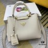 6930bedf6e68136f4d9aee3e 2020 New Arrival PRADA Style Handbag 66152 - Premium Calfskin with Shiny Crocodile Texture