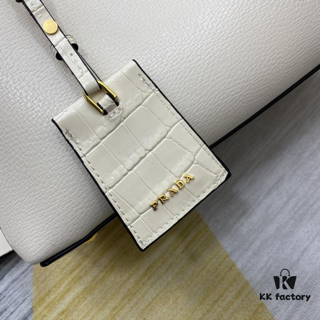 6930bee36e68136f4d9aee43 2020 New Arrival PRADA Style Handbag 66152 - Premium Calfskin with Shiny Crocodile Texture