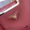 6930befa6e68136f4d9aee72 2020 New Arrival Prada-Style Handbag, Model 66152, Premium Cowhide with Shiny Crocodile Texture, Spacious Designer Tote