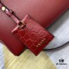 6930befc6e68136f4d9aee74 2020 New Arrival Prada-Style Handbag, Model 66152, Premium Cowhide with Shiny Crocodile Texture, Spacious Designer Tote