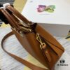 6930befd6e68136f4d9aee75 2020 New Arrival PRADA Style 66152 Genuine Calfskin with Shiny Crocodile Texture Large Capacity Handbag
