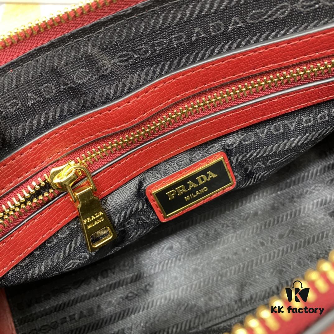 6930befd6e68136f4d9aee77 2020 New Arrival Prada-Style Handbag, Model 66152, Premium Cowhide with Shiny Crocodile Texture, Spacious Designer Tote