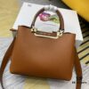 6930befe6e68136f4d9aee78 2020 New Arrival PRADA Style 66152 Genuine Calfskin with Shiny Crocodile Texture Large Capacity Handbag