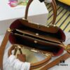 6930bf016e68136f4d9aee7c 2020 New Arrival PRADA Style 66152 Genuine Calfskin with Shiny Crocodile Texture Large Capacity Handbag