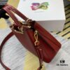 6930bf046e68136f4d9aee83 2020 New Arrival Prada-Style Handbag, Model 66152, Premium Cowhide with Shiny Crocodile Texture, Spacious Designer Tote