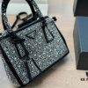 6930bf0d6e68136f4d9aee90 Box Set Prada Full Diamond Bag Super Satisfying High Aesthetics Must-Have for Collectors