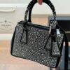 6930bf0e6e68136f4d9aee94 Box Set Prada Full Diamond Bag Super Satisfying High Aesthetics Must-Have for Collectors